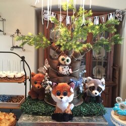 Very Good Cute Woodland Baby Shower Ideas For Any Budget Theme Boy Decorations Themed Decor Tree Decoration