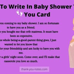 High Quality The Thank You Notes Blog Stay Up To Date On What Write In Baby Shower Card