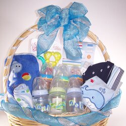 Preeminent Baby Shower Gift Basket Decorating Ideas How To Put Together The Canasta Hamper Showers Ales
