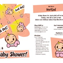 Swell Awesome Free Template Baby Shower Email Invitation Work Invite Templates Invitations Stuff Fun Other
