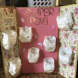 Great Easy Baby Shower Games Best Design Idea Diaper Pong