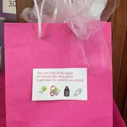 Wizard Baby Shower Game Pass To The Right Every Time Pink Gift Is Opened Gifts