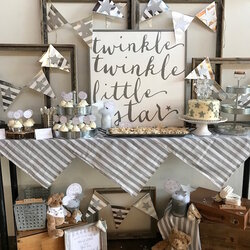 Brilliant Party Ideas Rustic Twinkle Star Gender Reveal Baby Shower Kara Neutral Decorations Themed