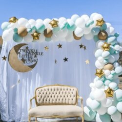 Tremendous Baby Shower Decorations Ideas Gender Neutral Shelly Lighting Backdrop Twinkle