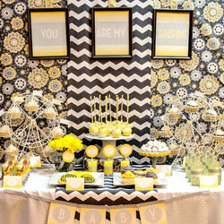 Gender Neutral Baby Shower Ideas The Spoiled Mama Lifestyle Decorations Chevron