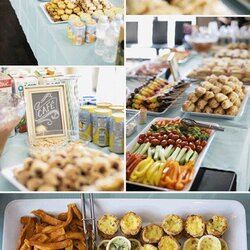 Perfect Ideas Para Baby Shower Bridal Afternoon Os Snacks Buffet
