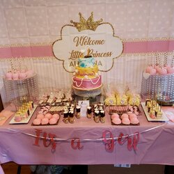 Girl Baby Shower Dessert Table Desserts Sweet Bar Sweets Choose Board Treats