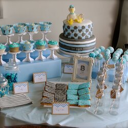 Capital List Of Baby Shower Dessert Table Storage Container