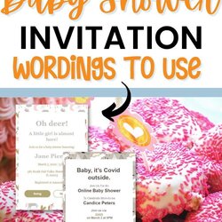 High Quality Funny Baby Shower Invitation Wording Ideas For Your Party In