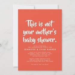 Wizard Funny Baby Shower Invitations Ideas In