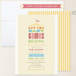 The Highest Standard Funny Unique Baby Shower Invitations Games