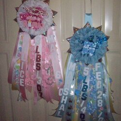Pin On Baby Shower Mums Mum Homecoming Boy Girl Decor Gifts Corsage