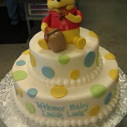 Sterling Winnie The Pooh Baby Shower Cake Decorations He Is Good