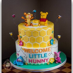 Worthy Winnie The Pooh Baby Shower Cakes