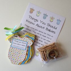 Out Of This World Things You Should Know About Babies Baby Shower Advice Game
