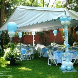 Supreme Find Pro Outdoor Baby Shower Tent Party Decorations Balloon Con Outside Backyard Decorating Boys