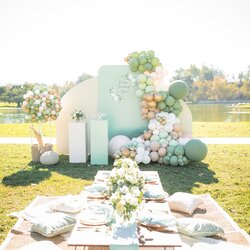Sterling Party Ideas Baby In Outdoor Shower Picnic Via