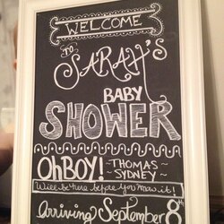 The Highest Quality Welcome Sign For Baby Shower Babies Signs Boy Prizes Chalkboard Board Brunch Fishing