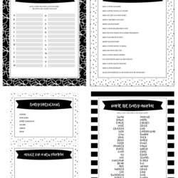 Superior Free Printable Baby Shower Games In Colors Luna Game Unique Amp Source Paper