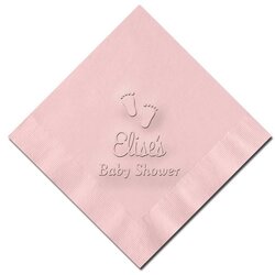 Custom Baby Shower Napkins Set Of By