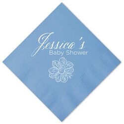 Out Of This World Personalized Baby Shower Napkins Custom Version