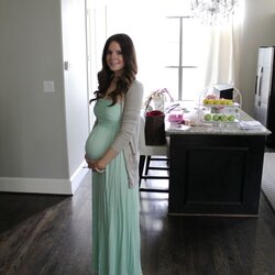 Worthy Adorable Baby Shower Outfits For Moms To Dress Wear Mom Maxi Maternity Mint First Future Strapless