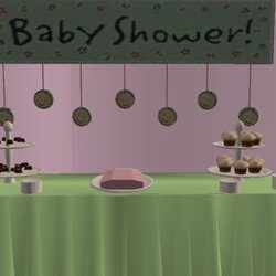 Marvelous Sims Baby Shower