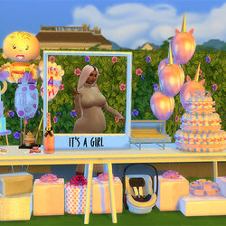 Champion The Sims Baby Shower Mods All Free To Download Bundle