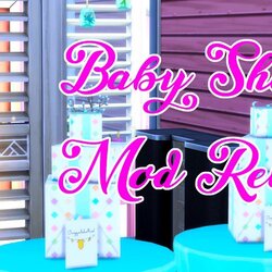 Out Of This World Sims Baby Shower Mod