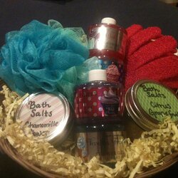 Made My Own Baby Shower Gift Basket Items From