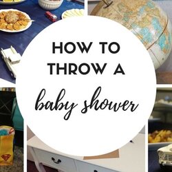 Spiffing How To Throw Baby Shower Themes Adorable Cover