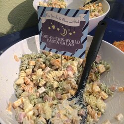 The Highest Standard Out Of This Pasta Salad For Baby Shower Love You To Moon Theme Back Space Food Showers