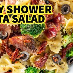 Peerless Baby Shower Pasta Salad Bacon Broccoli