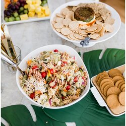 Perfect Top Tips For Planning And Hosting Baby Shower Off The Rack Pasta Salad