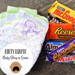Admirable Dirty Diaper Game Template Free Baby Shower
