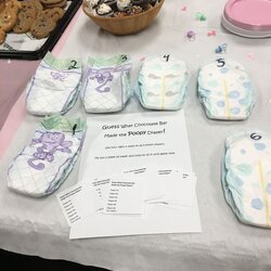 Excellent Diaper Guessing Game Baby Shower Planning