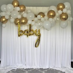 Splendid Baby Shower Balloon Garland How To Review