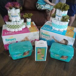Baby Shower Giveaways Favor Gift And For Guest Pampers Giveaway Celebrates Miracles Expectant Tubby Todd