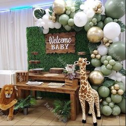 Sterling Baby Shower Decoration Ideas Images Shelly Lighting Safari Themed Decorations