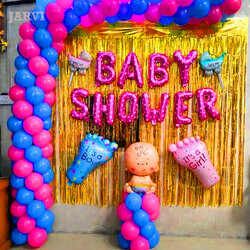 Matchless Baby Shower Decoration At Hall Service In