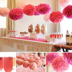 Eminent Baby Girl Shower Decorations Party Favors Ideas Pom Block Guide