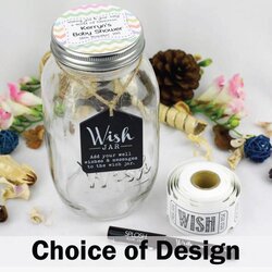 Out Of This World Baby Shower Keepsake Wish Jar Gift