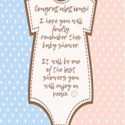 Superb Baby Shower Card Messages Adorable To Write What In