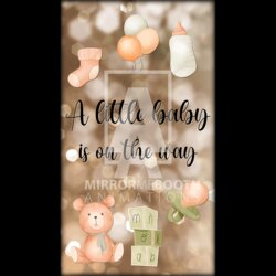 Exceptional Baby Shower Set Iv Mirror Me Booth Animations