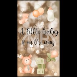 Fine Baby Shower Set Iv Mirror Booth Animations Mb