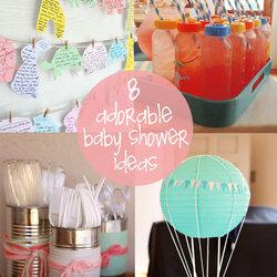 Tremendous Ideas For Throwing Baby Shower Groundwork Decor