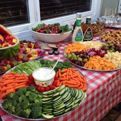 Excellent Baby Shower Food Ideas Foods Party Finger Table Buffet Summer Platters Fruit Tray Platter Great