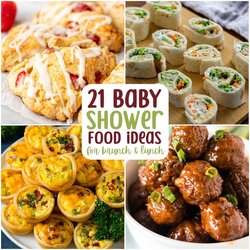 Brilliant Baby Shower Food Ideas On Budget Home Design Foods Square