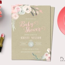 Sublime Items Similar To Baby Shower Honoring The Mother Floral