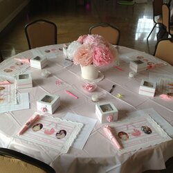 Great Pin By Water Works On Our Events Baby Shower Table Set Setting Girl Showers Decorations Tables